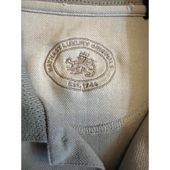 Nat Nast Luxury Men’s Silk Blend Short Sleeve Shirt, Size M - Picture 2 of 3